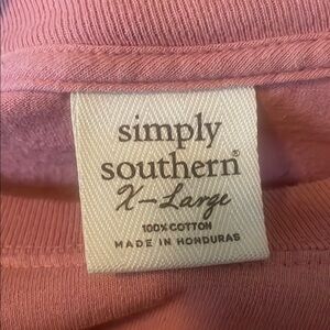 Simply Southern Pink Shirt - X-Large